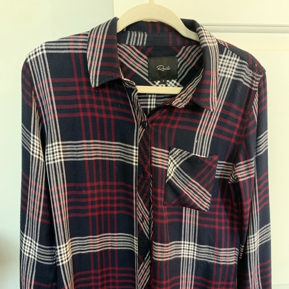 Rails Hunter plaid shirt
